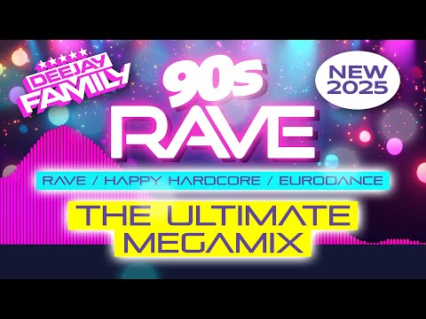 90s RAVE - The Ultimate Megamix (New 2025)