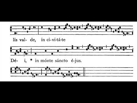 8th Sunday after Pentecost ALLELUIA:  Magnus Dóminus  (solfeggio)