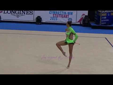 Monika MICKOVA (CZE) clubs - 2015 Stuttgart worlds Qualifs