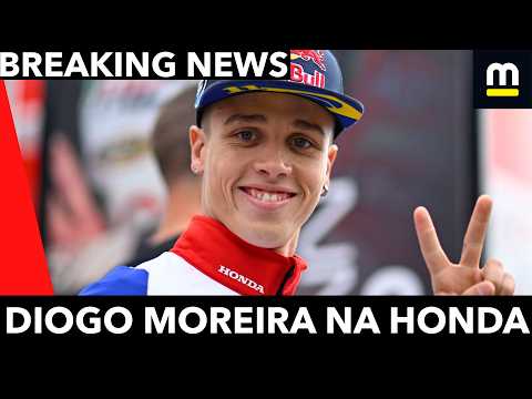 DIOGO MOREIRA é PROMOVIDO para HONDA de fábrica em 2027! O que esperar da DUPLA com QUARTARARO?