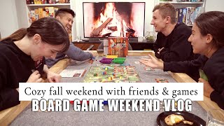 Play games with us all weekend! | COZY BOARD GAME WEEKEND VLOG!