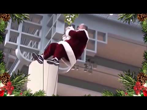 Новогодние приколы: Нелегко быть Сантой (Christmas jokes: it's not Easy to be Santa)
