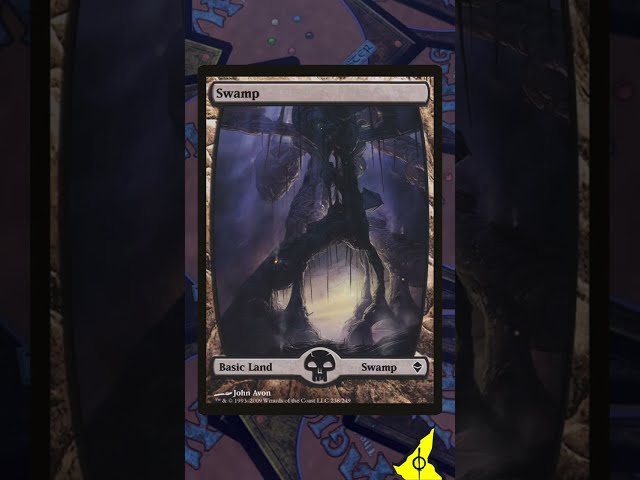 Vídeo relacionado con Magic The Gathering Final Fantasy FOIL Full Art Lands - MTG - Swamp #302 (papel de aluminio)