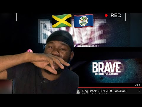 Jamaican Reacts to Belize Music ! King Brack - BRAVE ft. Jahvillani (Official Music Video)