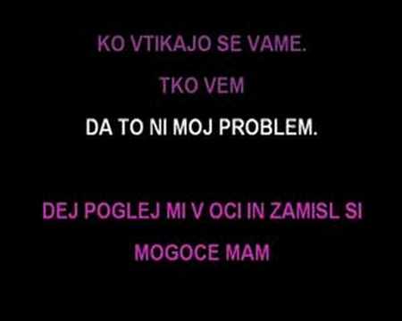 Karaoke - Nina Osenar - Zelo Naglas