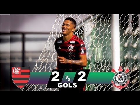 GOLS - CORINTHIANS 2X2 FLAMENGO - 1080p 60 fps - VITOR GABRIEL / GOMES BRASILEIRÃO - SUB-20
