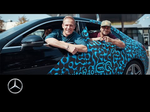 JP Kraemer und Matthias Malmedie unterwegs mit der A-Klasse Limousine Plug-in Hybrid