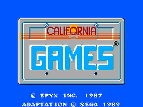 California Games Master System