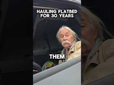 Flatbed trucking in the wintertime #trucking #truckdriver #opendeck