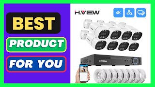 H.View 4K 5Mp 8Mp poe Cctv Security Camera System Home