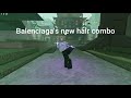 Balenciaga's New Hair Combo | Deepwoken
