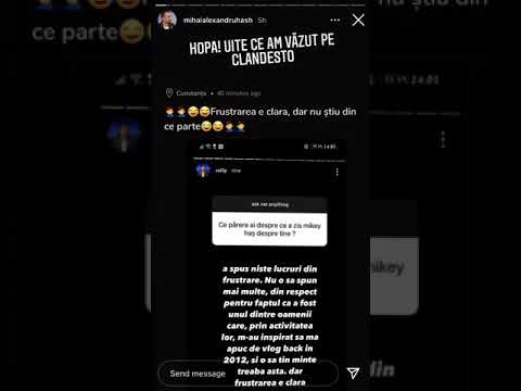 Mikey Hash către selly :“ieri a fost Ilie, astăzi tu, mâine altul” || “Îți dau un sfat parintesc”