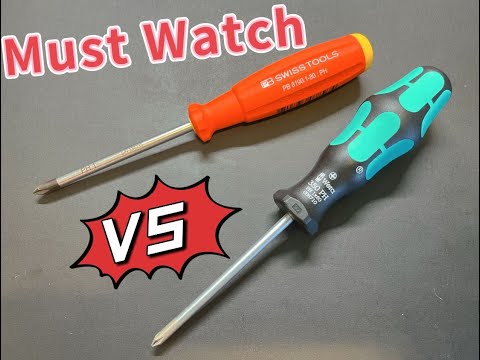 Wera VS PB Swiss Screw Driver HUGE Difference ! Find Out Why !