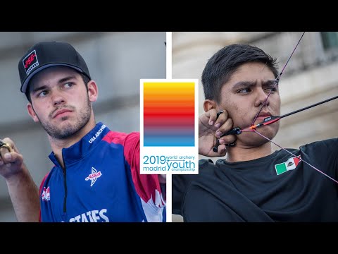 Cooper French v Mendez Rodrigo – compound junior men bronze | World Archery Youth Championships 2019