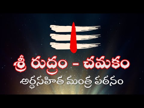 శ్రీ రుద్రం - చమకం | అర్థసహిత మంత్ర పఠనం | Sri Rudram - Chamakam with Meaning in Telugu