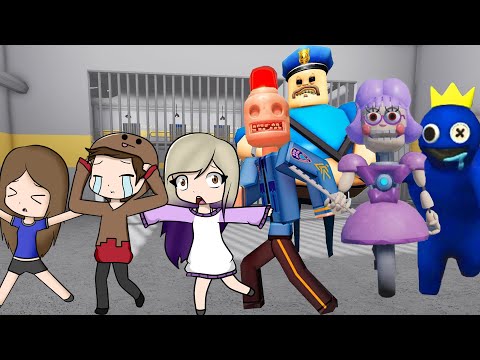 PASAMOS LOS 5 MEJORES OBBYS(Barry Prison,Rainbow Friends,Miss Anitron,Siren Cop ROBLOX)
