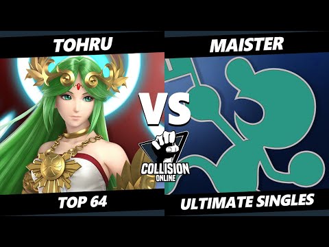 Collision Online Top 64 - Maister (Game & Watch) Vs. Tohru (Palutena) SSBU Smash Ultimate