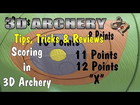 3D Archery - Scoring in 3D Archery