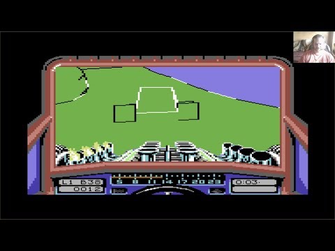 Lukozer Retro Game Review 362 - Stunt Car Racer - Commodore 64