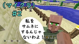 マイクラ＃2　村人の中にオネエがいた！(@_@)