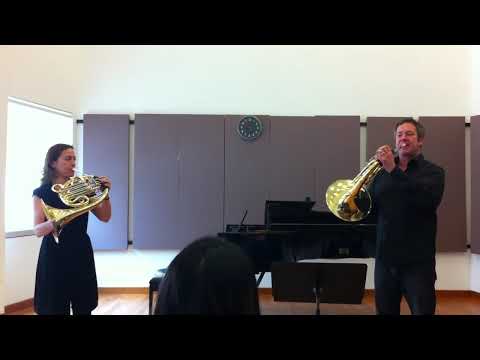 Stefan Dohr & Sarah Willis - Beethoven 7 Orchestral Excerpt