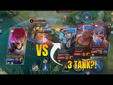 How To Safe Beatrix Support For Epical Glory | Mobile Legends Gameplay