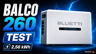 BLUETTI Balco 260 Review: 2.56 kWh Solar Storage Tested #bluetti #balco260