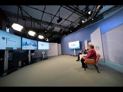Girls'Day-Auftakt 2021 mit Bundeskanzlerin Dr. Angela Merkel | Initiative D21