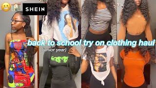 BACK TO SCHOOL TRY ON CLOTHING HAUL 2020 (shein, forever 21, etc)