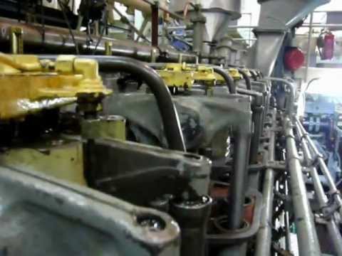 U-Boot Diesel in Aktion