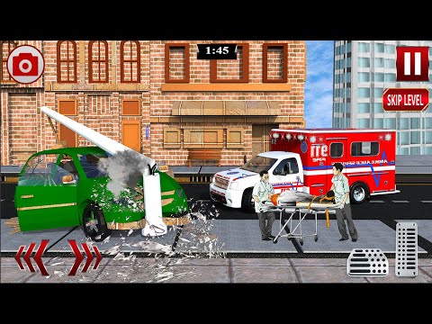 Emergency Ambulance Survival Simulator - City Rescues Van Driver #02 - Best Android GamePlay