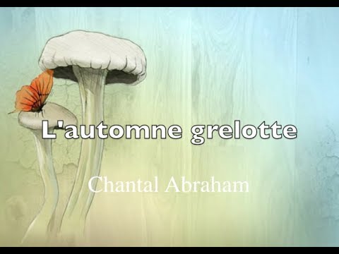 Poésie de Chantal Abraham ...L' automne grelotte ...
