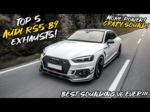 Top 5 Audi RS5 B9 Exhausts 2023!