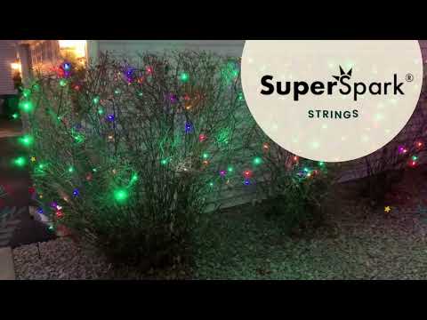 The Christmas Light Emporium   SuperSpark Lights