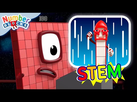 STEM Fun in Space! 🚀 | Counting and Science for Kids | @Numberblocks
