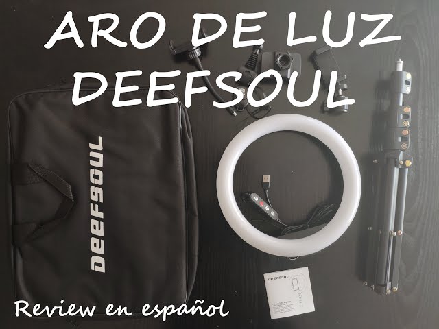 Vídeo relacionado con UPhitnis Aro de Luz con Tripode, 10" Ring Light con Control Remoto 3 Modos 10 Brillos Regulables Anillo de Luz para TikTok, Maquillaje, Selfie, Streaming, Youtube, Twich Live