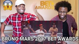 BRUNO MARS - 2017 BET AWARDS PERFORMANCE OF &quot;PERM&quot; (REACTION)