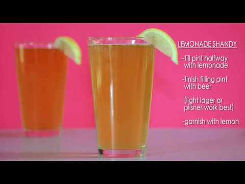 Lemon Shandy Cocktail Recipe Video