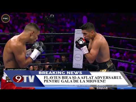 Flavius Biea și-a aflat adversarul pentru gala de la Mioveni!
