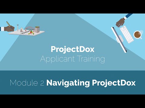 Module 2 Navigating Projectdox