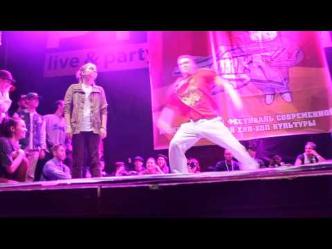 TEAMKA-2013 | HIP-HOP 1x1 (1/8 final) | Damien VS Mantra