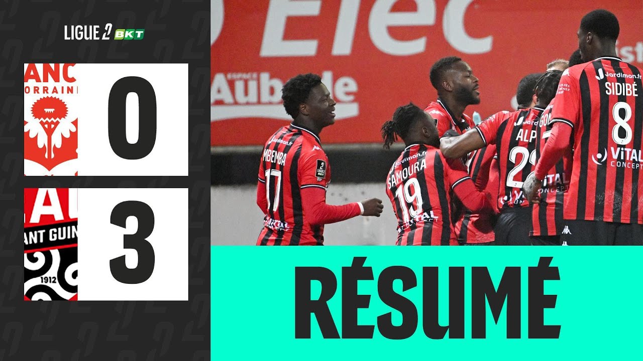 Nancy vs Guingamp Highlights