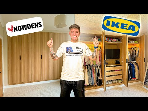 IKEA PAX built in wardrobes