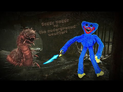 Huggy Wuggy vs the underground monster!