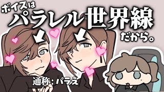 ボイスのパラレル世界線叶（通称：パラえ）【叶/にじさんじ/手描き切り抜き】