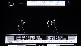 Text Fighter Game Review (Apple II)