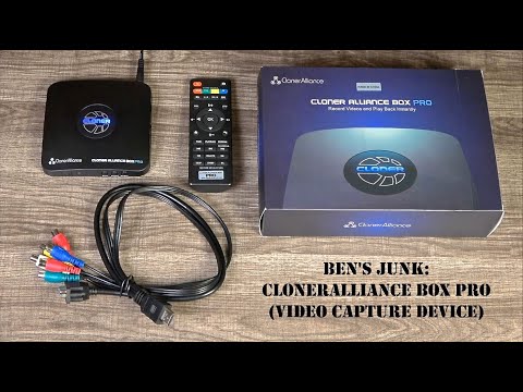 Oddity Archive: Episode 219.5 – Ben’s Junk: ClonerAlliance Box Pro (Video Capture Device)