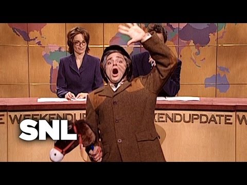 Chris Kattan Falls Off a Horse - Saturday Night Live