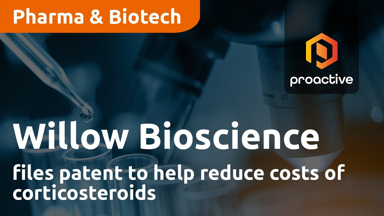 Willow Bioscience files patent to help reduce costs of corticosteroids