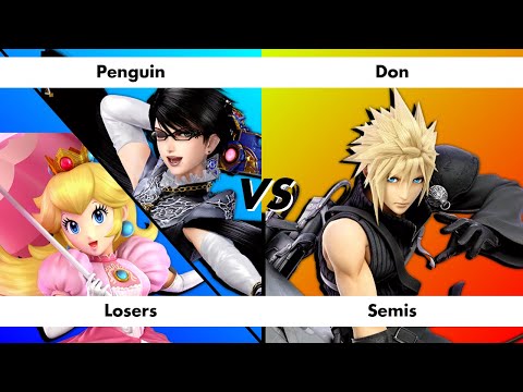 Top Blastzone 14 (Top 8) - Don (Cloud) VS Penguin (Bayonetta/Peach) - Losers Semis